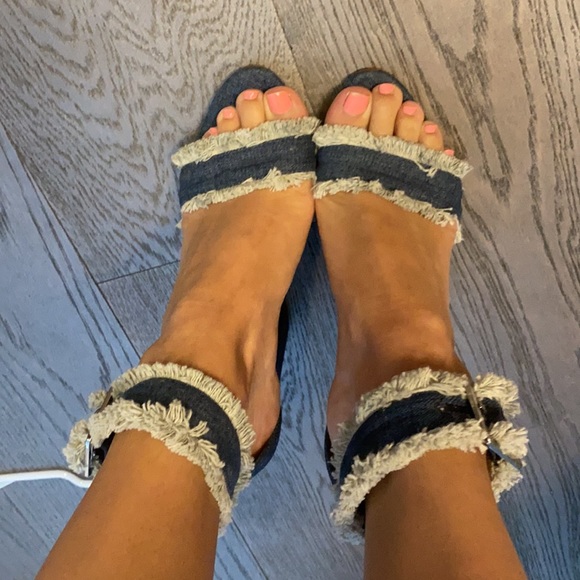 Schutz pumps 37.5 denim - Picture 2 of 7